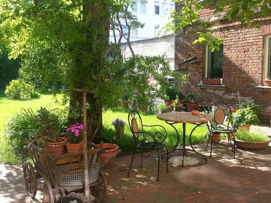 City Appartement Mit Garten, Zentral Und Trotzdem Ruhig كوتبوس المظهر الخارجي الصورة
